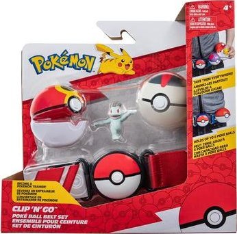 Figurka Pokemon: Pas Clip 'N' Go Pokeball Premium + Machop 2013801 (191726426301) bērnu rotaļlieta