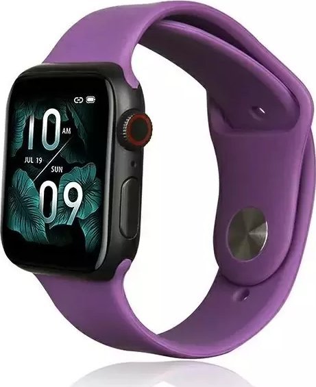 Pasek do smartwatcha Beline Silicone do Apple Watch 42/44/45/49mm fioletowy /purple 12624451 (5904422919818)