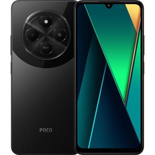 Poco C75 4G 8GB/256GB Black Mobilais Telefons