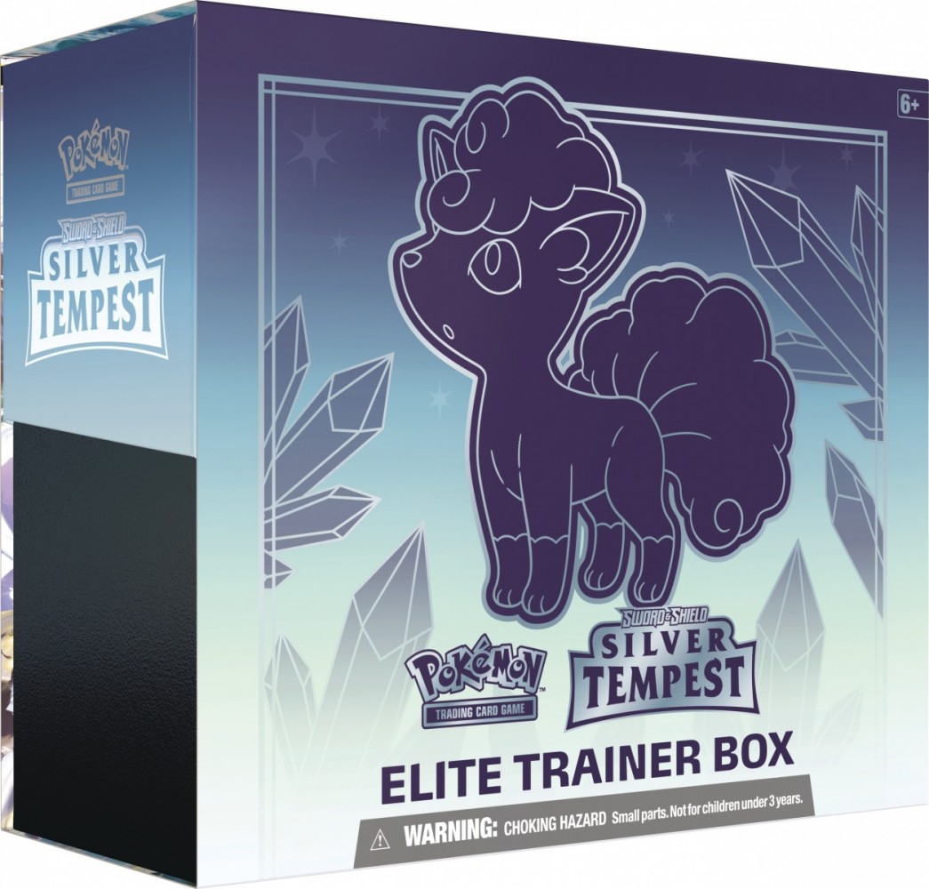 Cards Silver Tempest Elite Trainer Box galda spēle