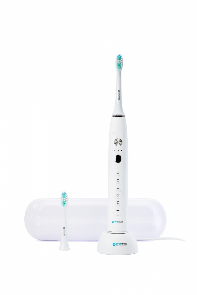 Sonic toothbrush ORO SONIC X PRO WHITE mutes higiēnai