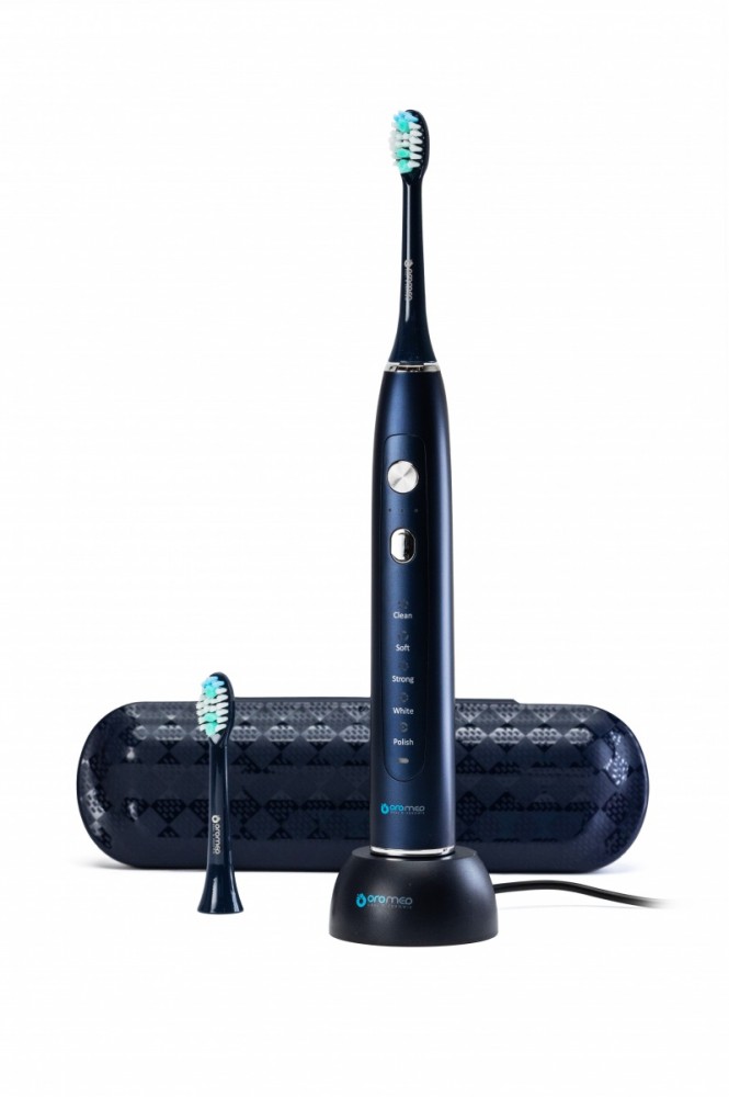 Sonic toothbrush ORO SONIC X PRO NAVY BLUE mutes higiēnai