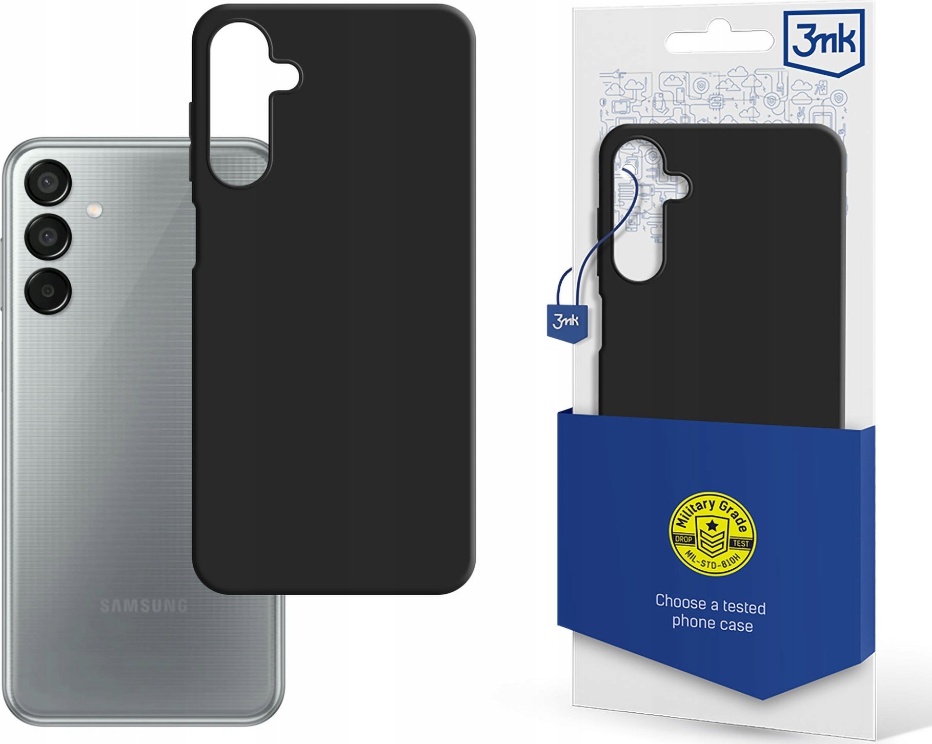 Samsung Galaxy M15 5G - 3mk Matt Case maciņš, apvalks mobilajam telefonam