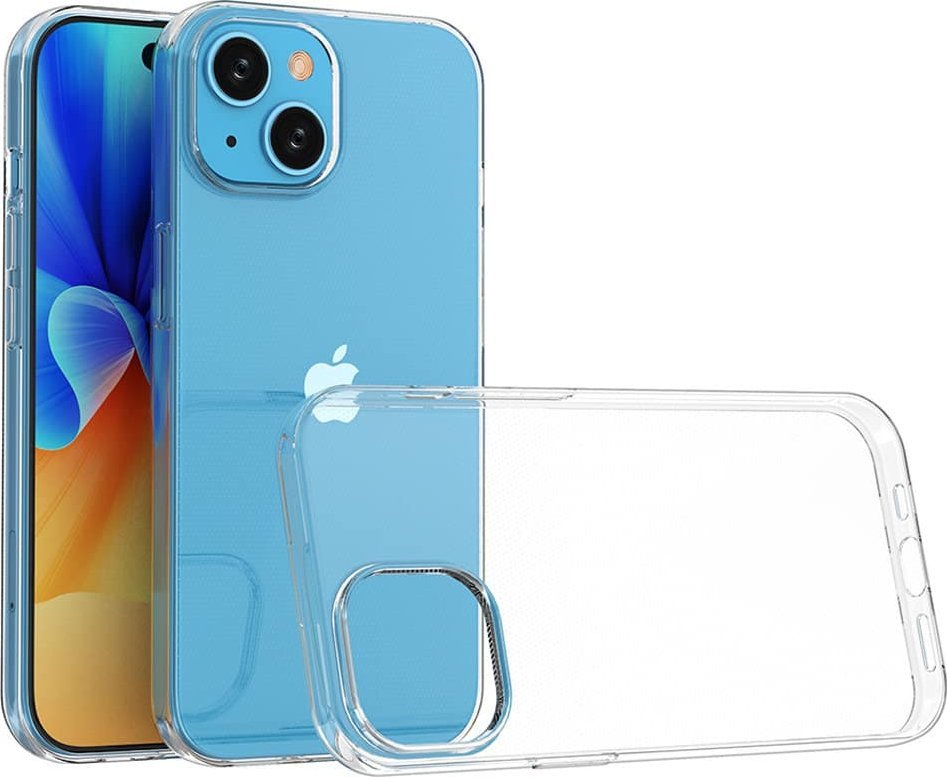 iPhone 15 case from the Ultra Clear series in transparent color maciņš, apvalks mobilajam telefonam