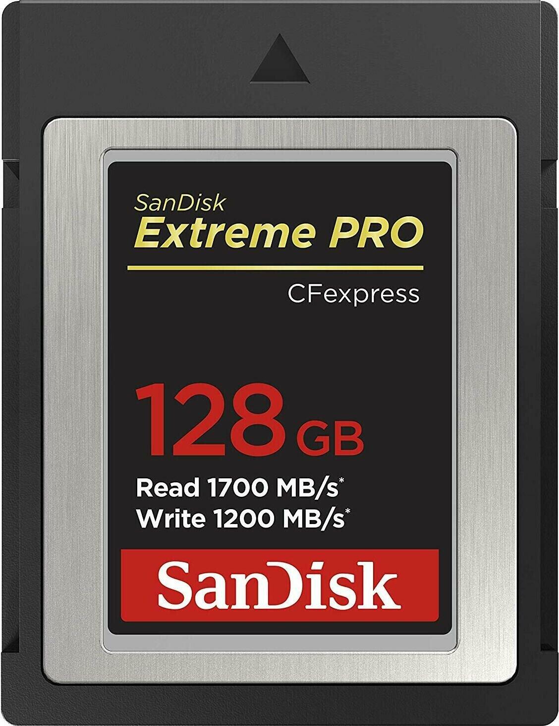 SanDisk CF Express Type 2  128GB Extreme Pro     SDCFE-128G-GN4NN atmiņas karte