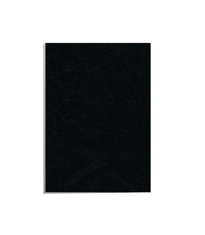 Pack de 50 portadas de carton extra rigido negro fellowes 5135701 tamaNo a4 750 gramos no aptas encuadernadoras termicas 5135701 (0043859554