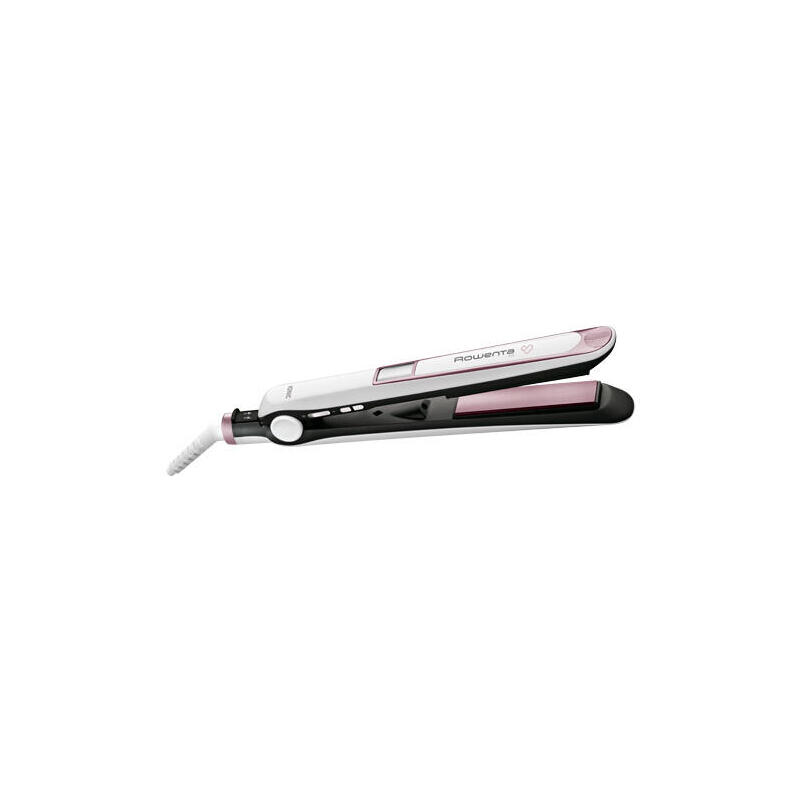 Rowenta SF7460 hair styling tool Straightening iron Warm Pink, White 1.8 m Matu taisnotājs