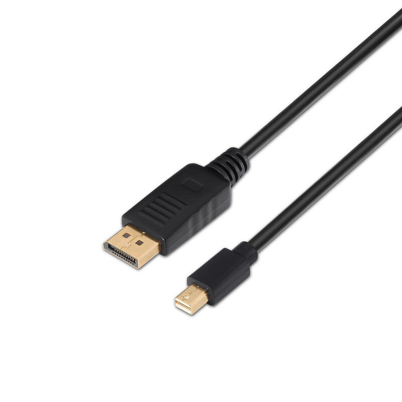 AISENS A124-0132 DisplayPort-Kabel 3 m Mini DisplayPort Schwarz (A124-0132) 8436574701319 kabelis video, audio