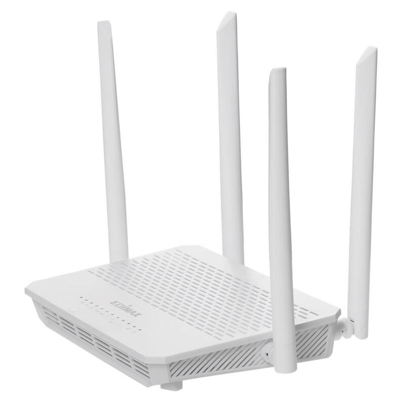 Edimax WiFi AC1200 Dual Band Gigabit Router, 802.11ac , 5GHz+2,4GHz Rūteris