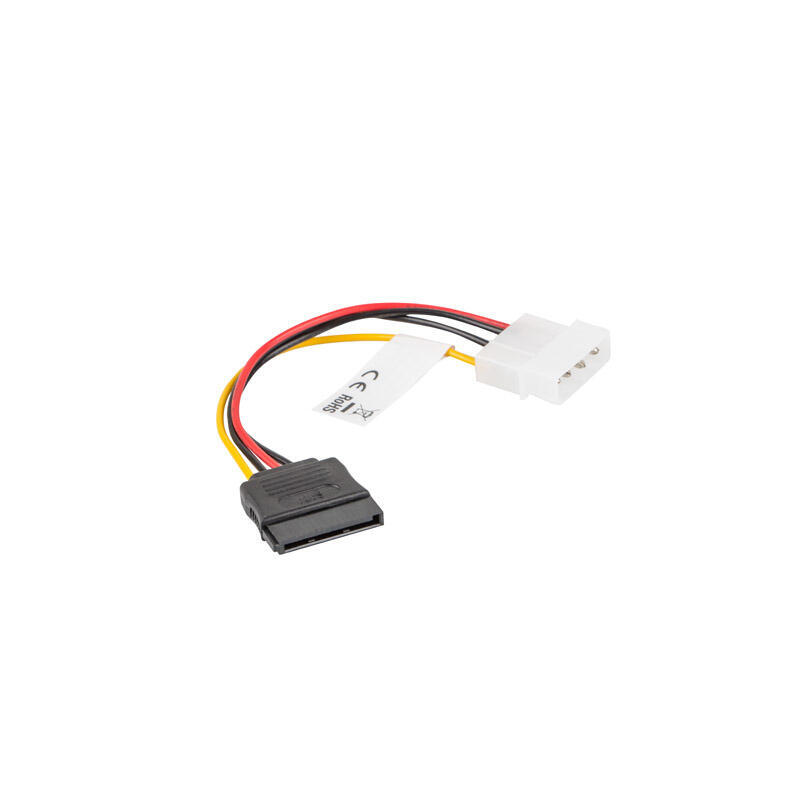 Lanberg Power cable Molex - SATA F/M 15cm kabelis datoram