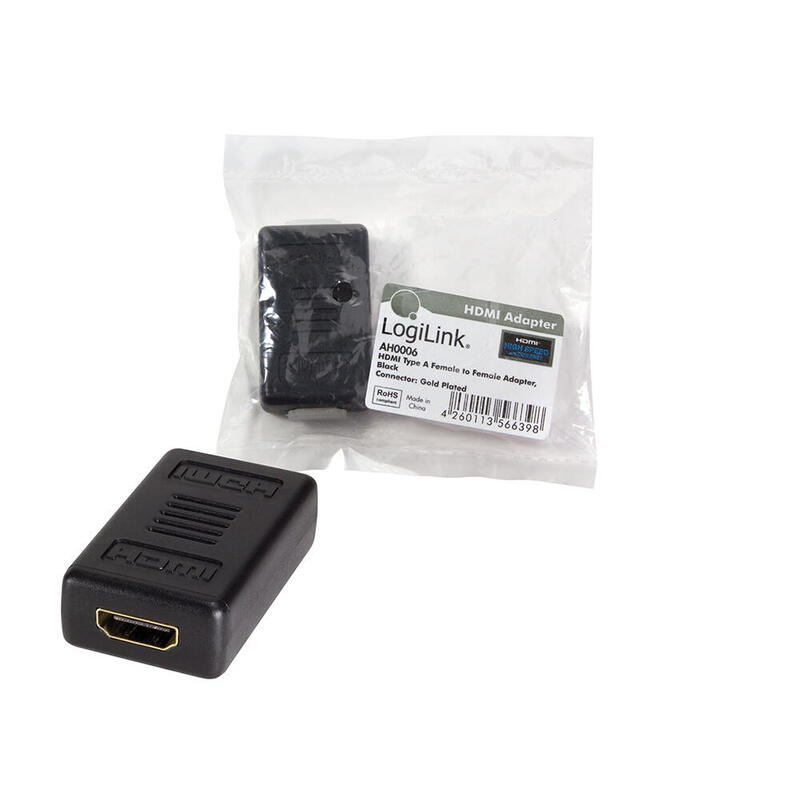 Logilink AH0006 HDMI Adapter, Female/ Female