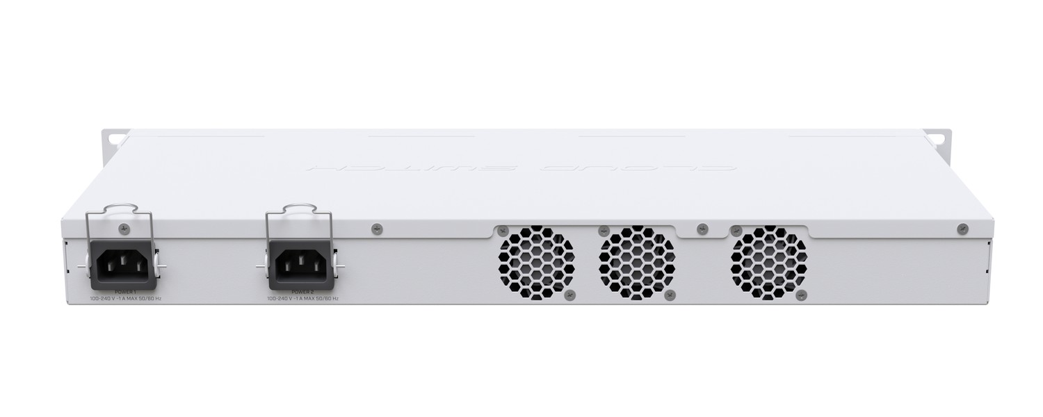 MikroTik Cloud Router Switch 326-24S+2Q+RM with RouterOS L5, 1U rackmount Enclosure 2000001081211 Rūteris