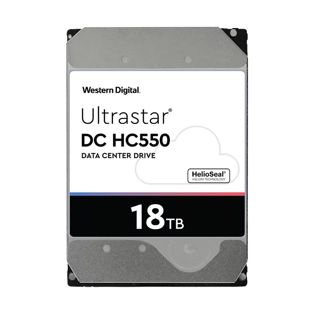 WESTERN DIGITAL Ultrastar DC HC550 18TB cietais disks