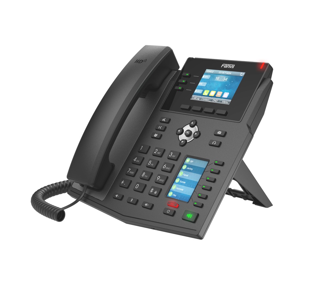 Fanvil IP Telefon X4U schwarz IP telefonija