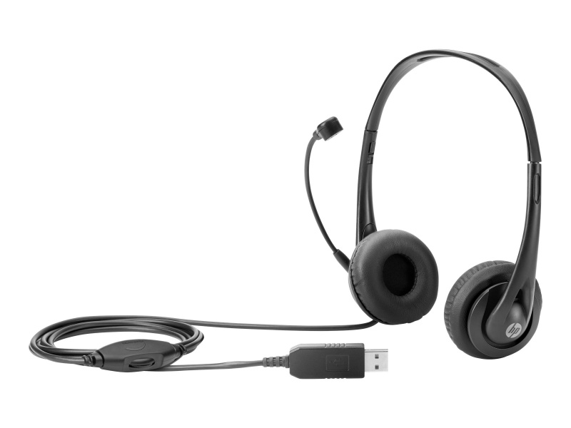 HP Inc. Stereo USB Headset New Retail austiņas