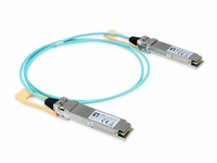 LevelOne Kabel AOC-0502 100Gbps QSFP28 Active Optical  2m kabelis, vads