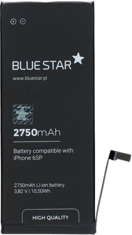 Bateria Bateria do iPhone 6s Plus 2750 mAh Polymer Blue Star HQ 5901737936561 akumulators, baterija mobilajam telefonam