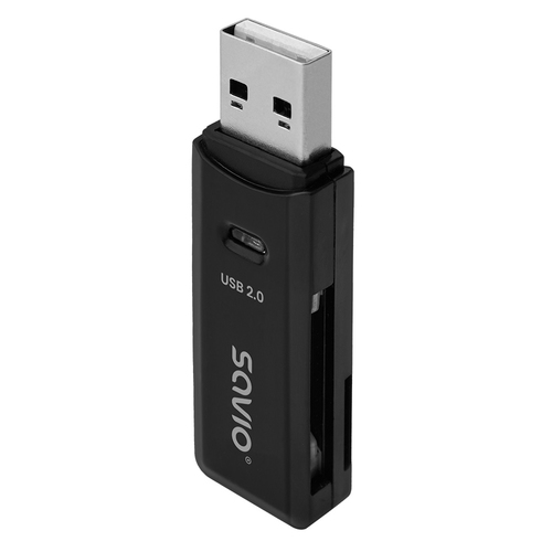 SAVIO SD card reader, USB 2.0, AK-63 karšu lasītājs