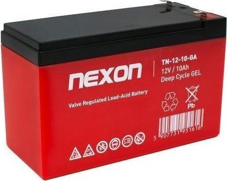 Nexon Akumulator zelowy Nexon TN-GEL-10 12V 10Ah - glebokiego rozladowania i pracy cyklicznej TN-GEL10 (5907731951616) UPS aksesuāri