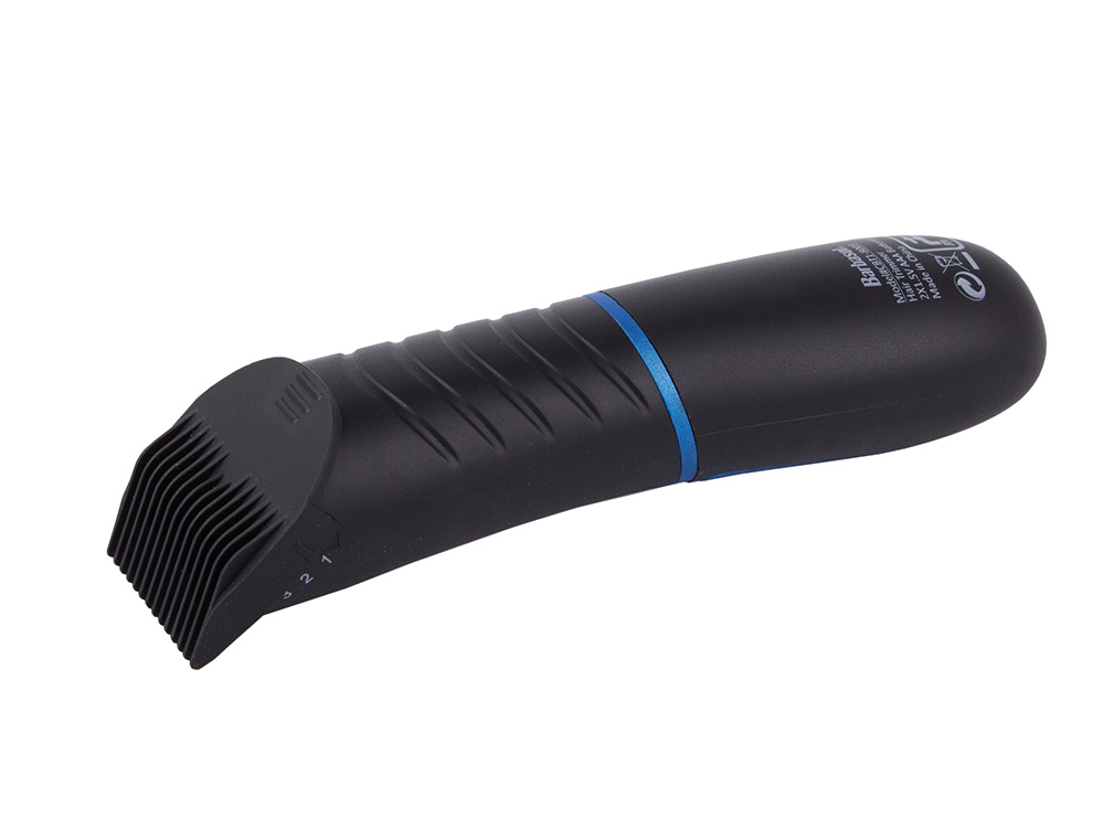 Goodbuy Barbasol bārdas trimmeris melns | zils (2 X AAA baterijas) matu, bārdas Trimmeris