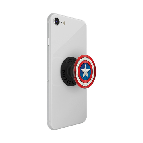 Popsockets 2 Captain America Icon 100483 uchwyt i podstawka do telefonu - licencja Mobilo telefonu turētāji