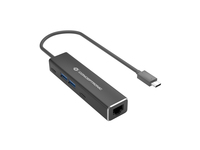 CONCEPTRONIC Adapter USB-C -> 2.5GbE 2xUSB-C USB-A 0.15m sw adapteris