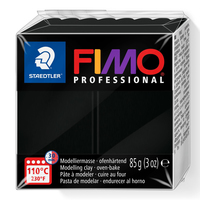 FIMO Mod.masse Fimo prof 85g schwarz konstruktors