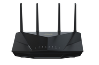 Asus Wireless WiFi 6 Dual Band Extendable Router RT-AX5400 802.11ax 5400 Mbit/s Ethernet LAN (RJ-45) ports 4 Mesh Support Yes MU-MiMO Yes An komutators