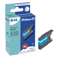 Pelikan Patrone Brother B46 LC1280XL cy cyan remanufactured