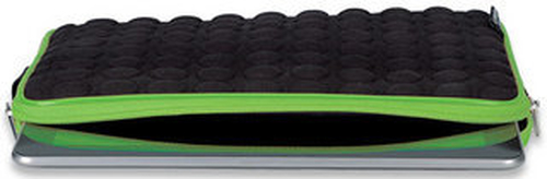 Manhattan Tablet Bubble Case Black/Green aksesuārs portatīvajiem datoriem