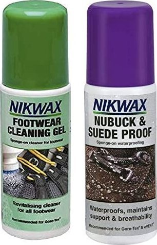 Nikwax Nubuck & Zamak Kit + Cleaning Gel