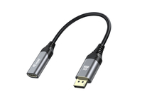 Equip Displayport->HDMI Adapter 1.2 St/Bu    4K/60Hz grau adapteris
