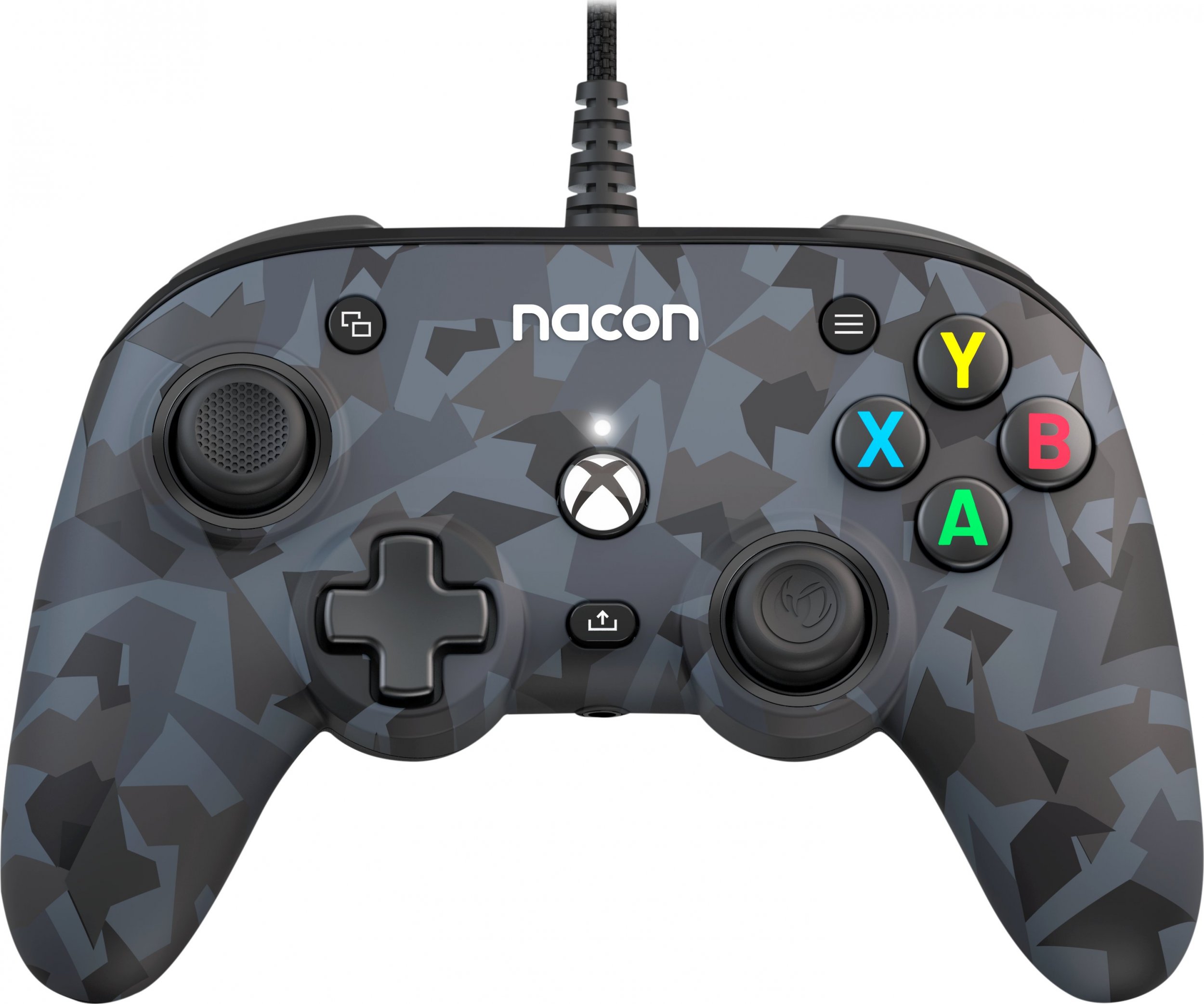 NACON Xbox Series Pad przewodowy Compact Pro - camo szary spēļu konsoles gampad