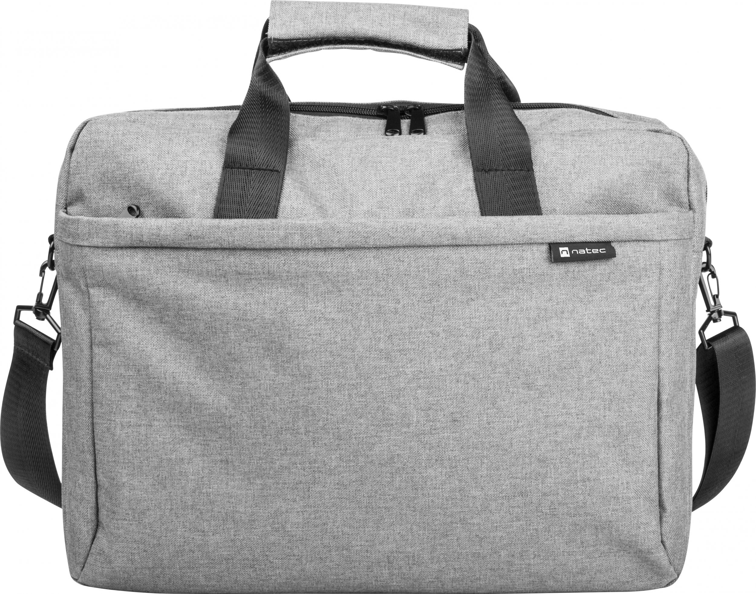 Laptop Bag Natec MUSTELA 15.6'' Grey portatīvo datoru soma, apvalks
