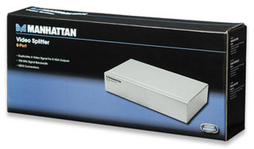 Manhattan video splitter VGA 1/8 KVM komutators