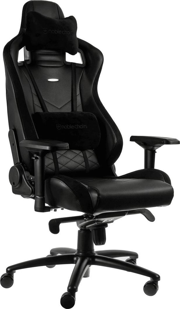 NOBLECHAIRS NOBLECHAIRS HERO CUERO PU SILLA GAMING NEGRA datorkrēsls, spēļukrēsls