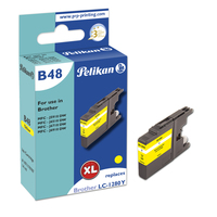 Pelikan Patrone Brother B48 LC1280XL ye yellow remanufactured