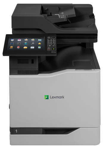 LEXMARK CX860de Farblaser-Multifunktionsgerat (A4, 4-in-1, Drucker, Kopierer, Scanner, Fax, Duplex, Netzwerk, e-task) printeris