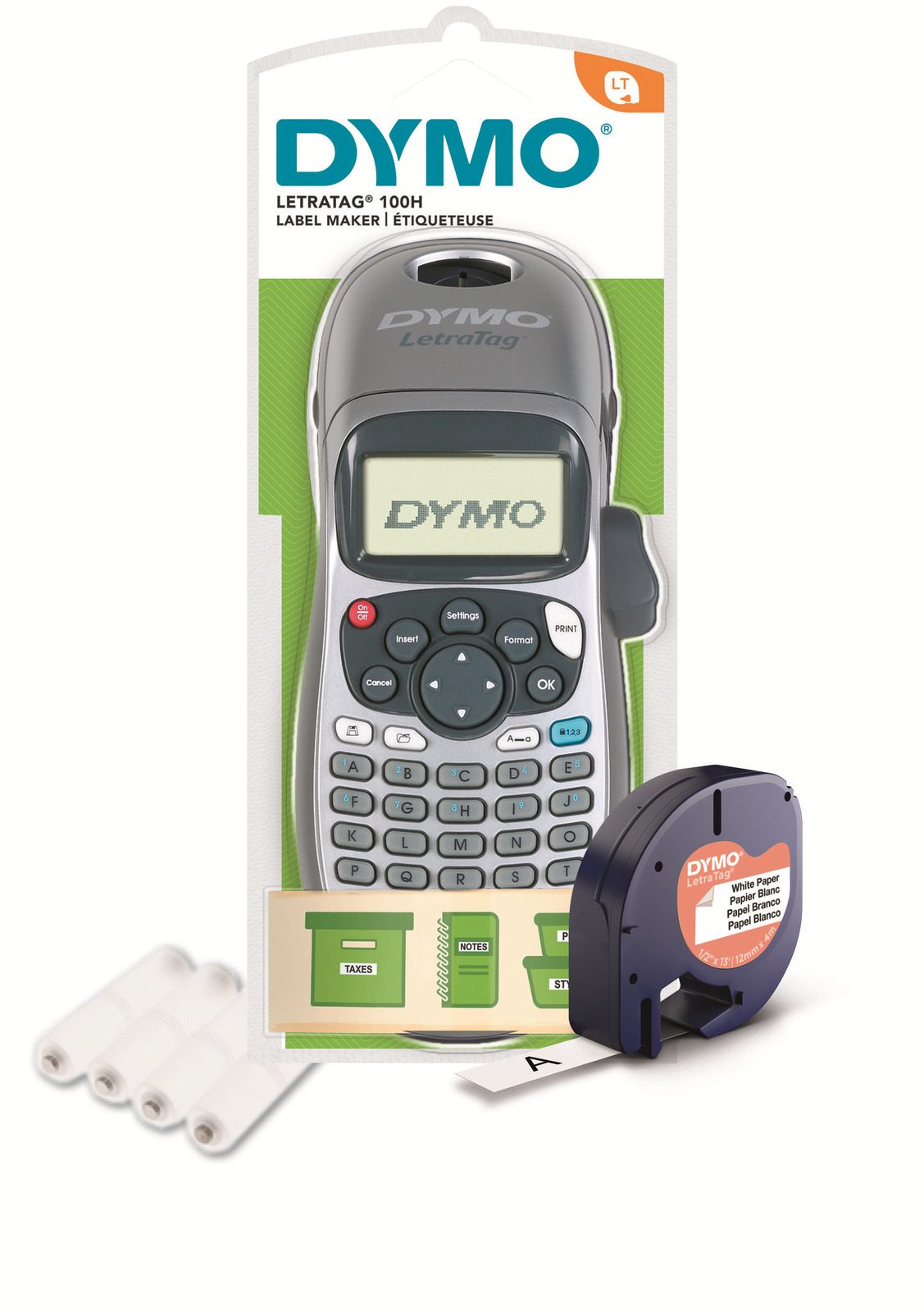 Label Printer Dymo LetraTag LT-100H uzlīmju printeris