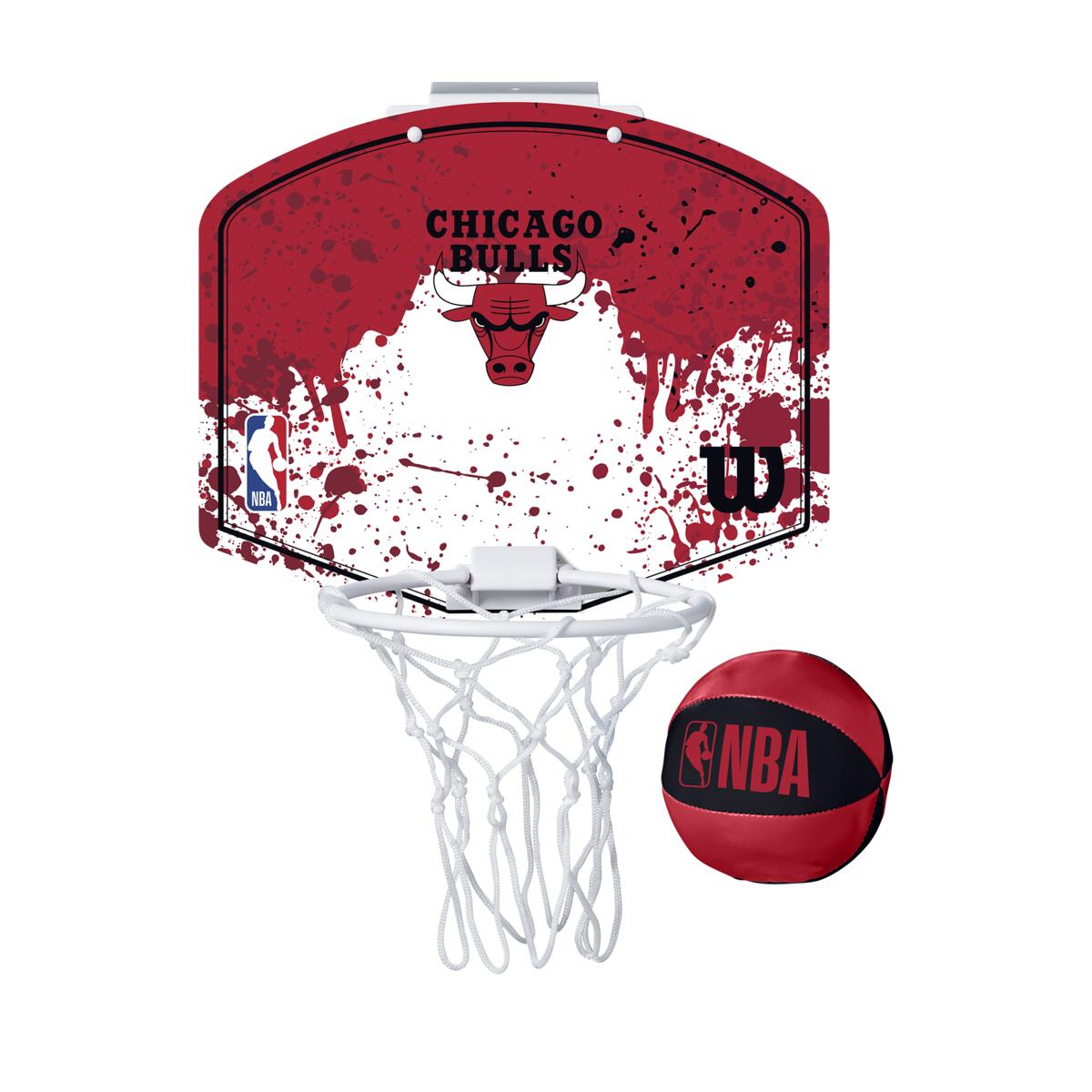 Basketbola groza komplekts NBA MINI-HOOP CHICAGO BULLS bumba