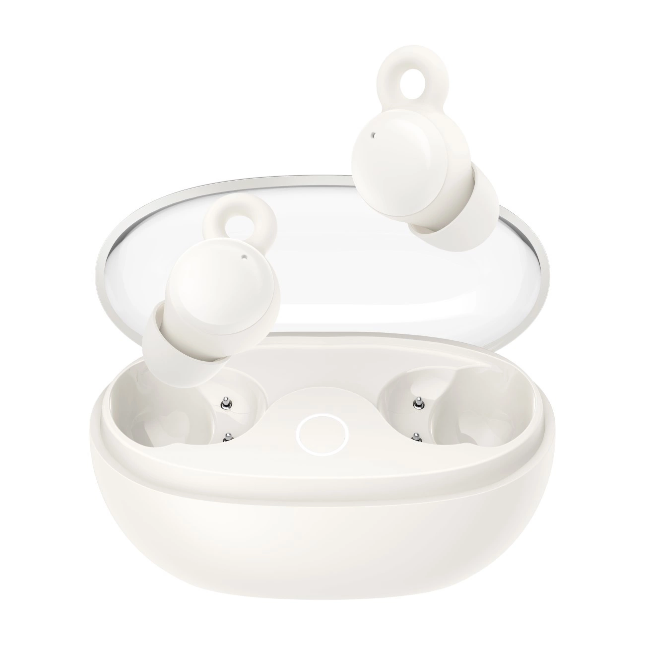 Joyroom JR-TS3 wireless in-ear headphones - white austiņas
