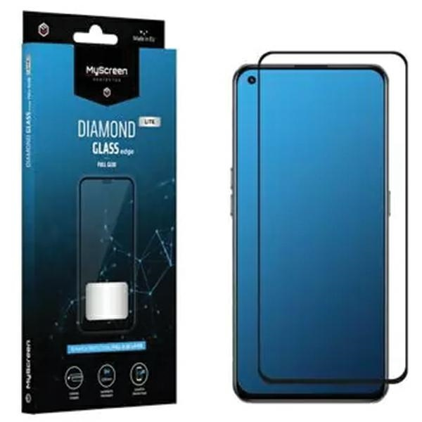 MS Diamond Glass Edge Lite FG Realme GT 5G|GT Neo|GT ME czarny|black Full Glue MD5813 DGLFG (5901924997825) aizsardzība ekrānam mobilajiem telefoniem
