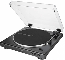 Audio-Technica AT-LP60X Belt-drive audio turntable Black Fully automatic 4961310147174 magnetola