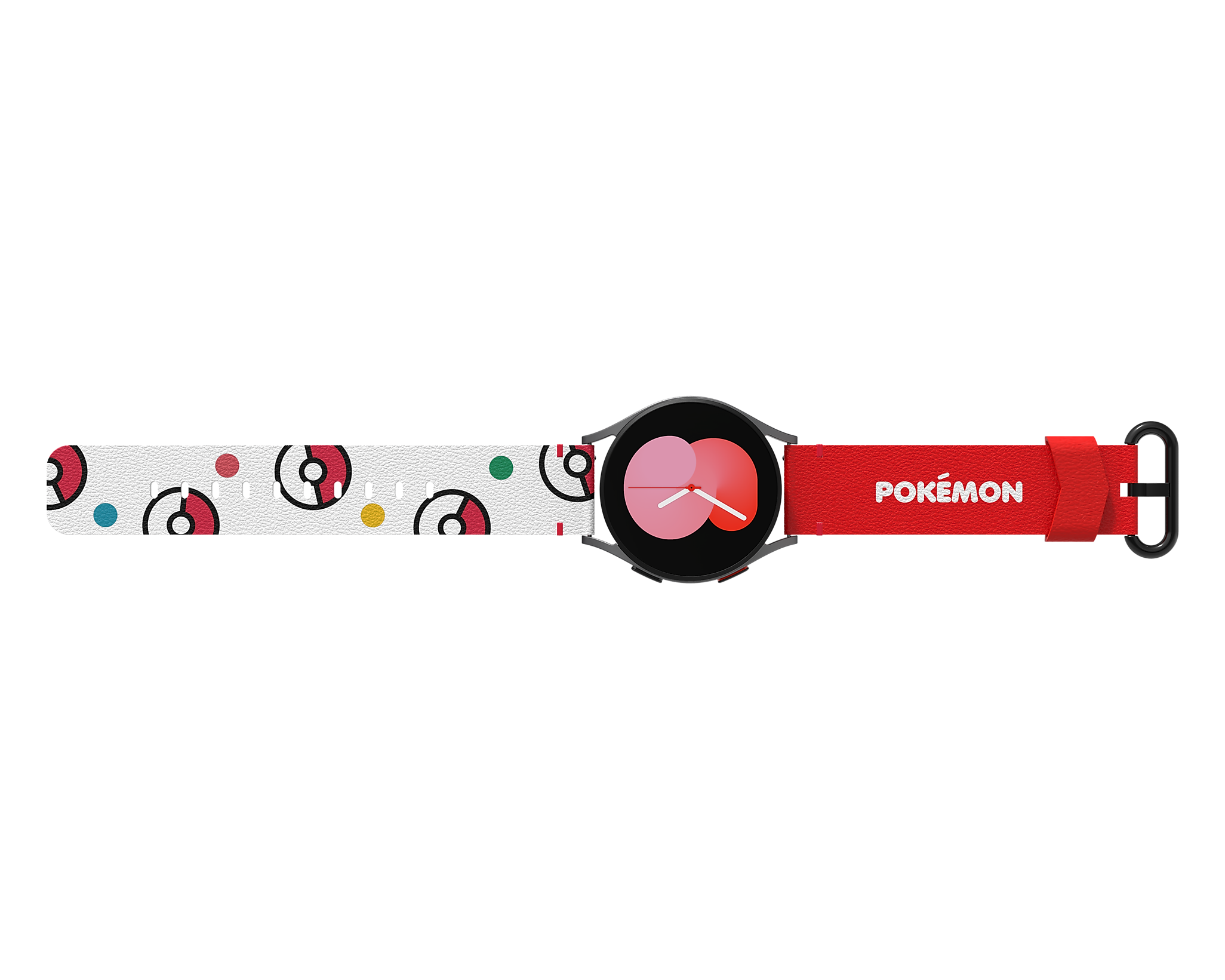 GP-TYR915HO Samsung Galaxy Watch 4|4 Classic|5|5 Pro Poké Ball Strap 20mm Red|White GP-TYR915HOBRW (8596311241512)