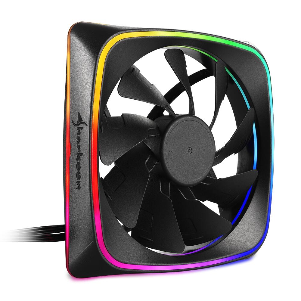 Sharkoon SHARK Lights RGB Fan ventilators