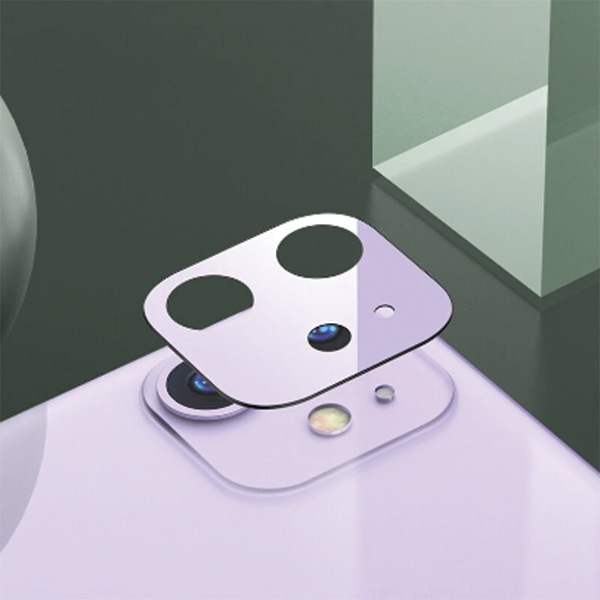 USAMS Camera Lens Glass iPhone 11 purpurowy|purple BH576JTT04 (US BH576) BH576JTT04 (6958444989761) aizsardzība ekrānam mobilajiem telefoniem