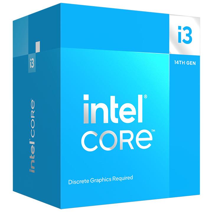 Intel CPU Desktop Core i3-14100F (up to 4.70 GHz, 12M Cache, LGA1700) box CPU, procesors