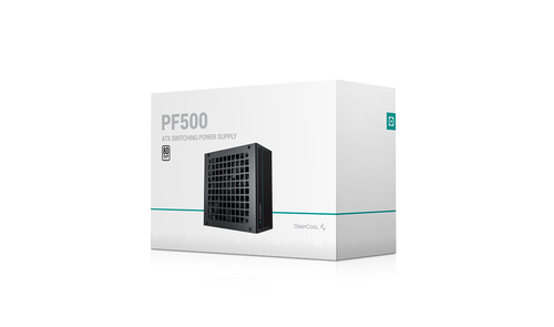 Deepcool PF500 500 W, 80 PLUS Standard Certified Barošanas bloks, PSU