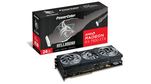 Powercolor Radeon RX 7900 XTX OC Hellhound 24GB video karte