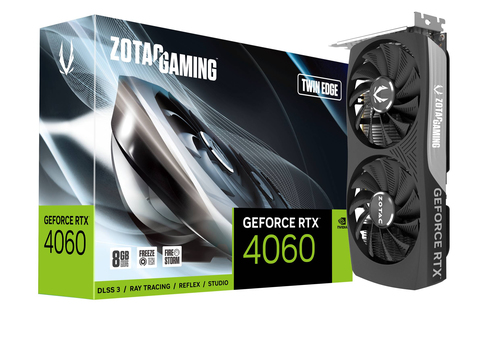 Zotac RTX 4060 Twin Edge              8GB GDDR6 HDMI 3xDP video karte